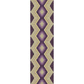 Image of an area rug, Plum Heritage - Raspberry