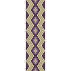 Image of an area rug, Plum Heritage - Raspberry