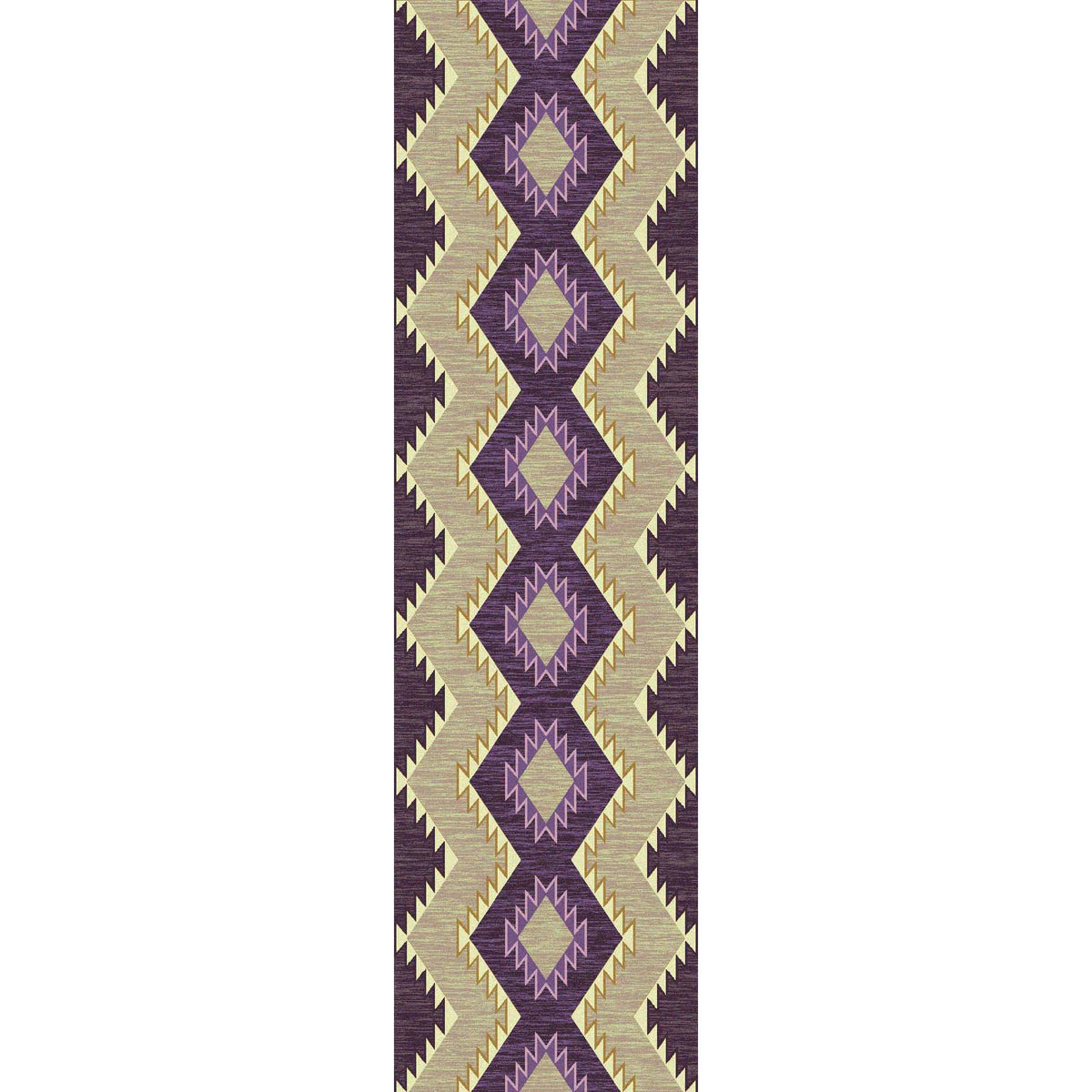 Image of an area rug, Plum Heritage - Raspberry