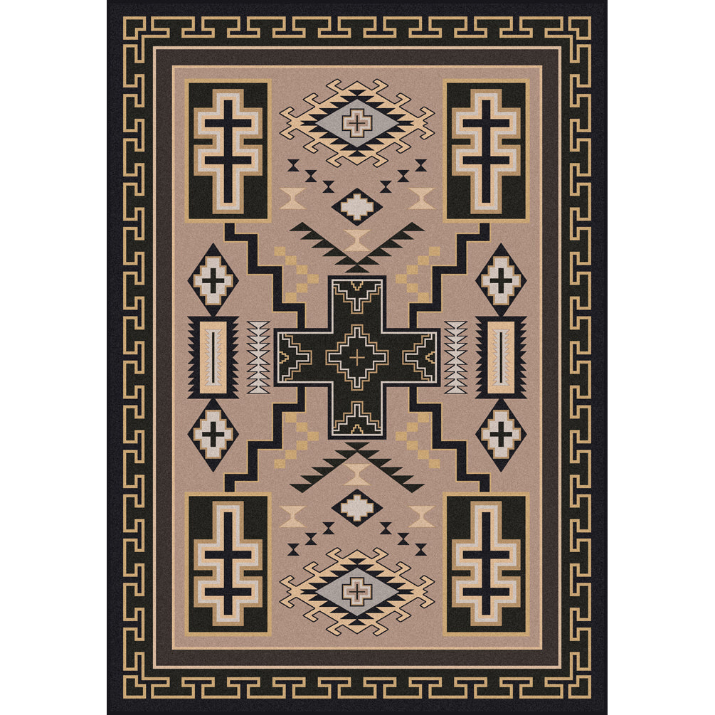 Image of an area rug, Double Cross - Sandman