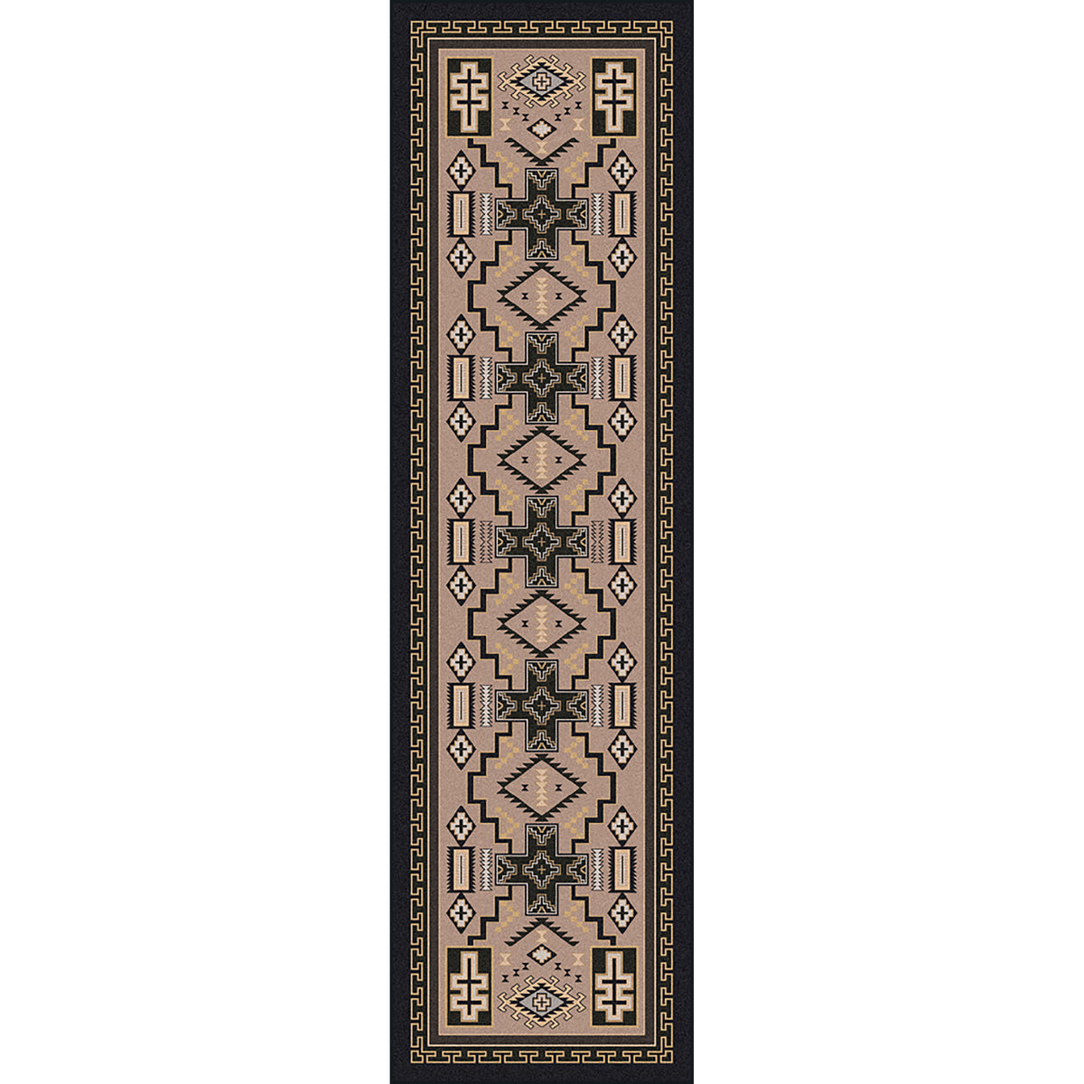 Image of an area rug, Double Cross - Sandman