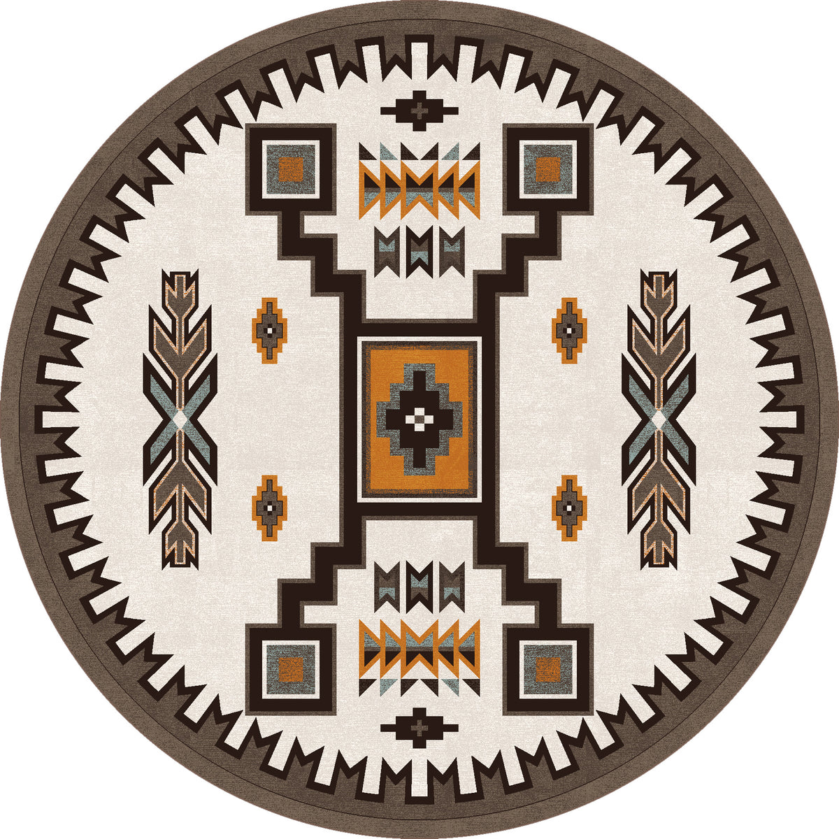 Image of an area rug, Old Crow - Worn Saddle