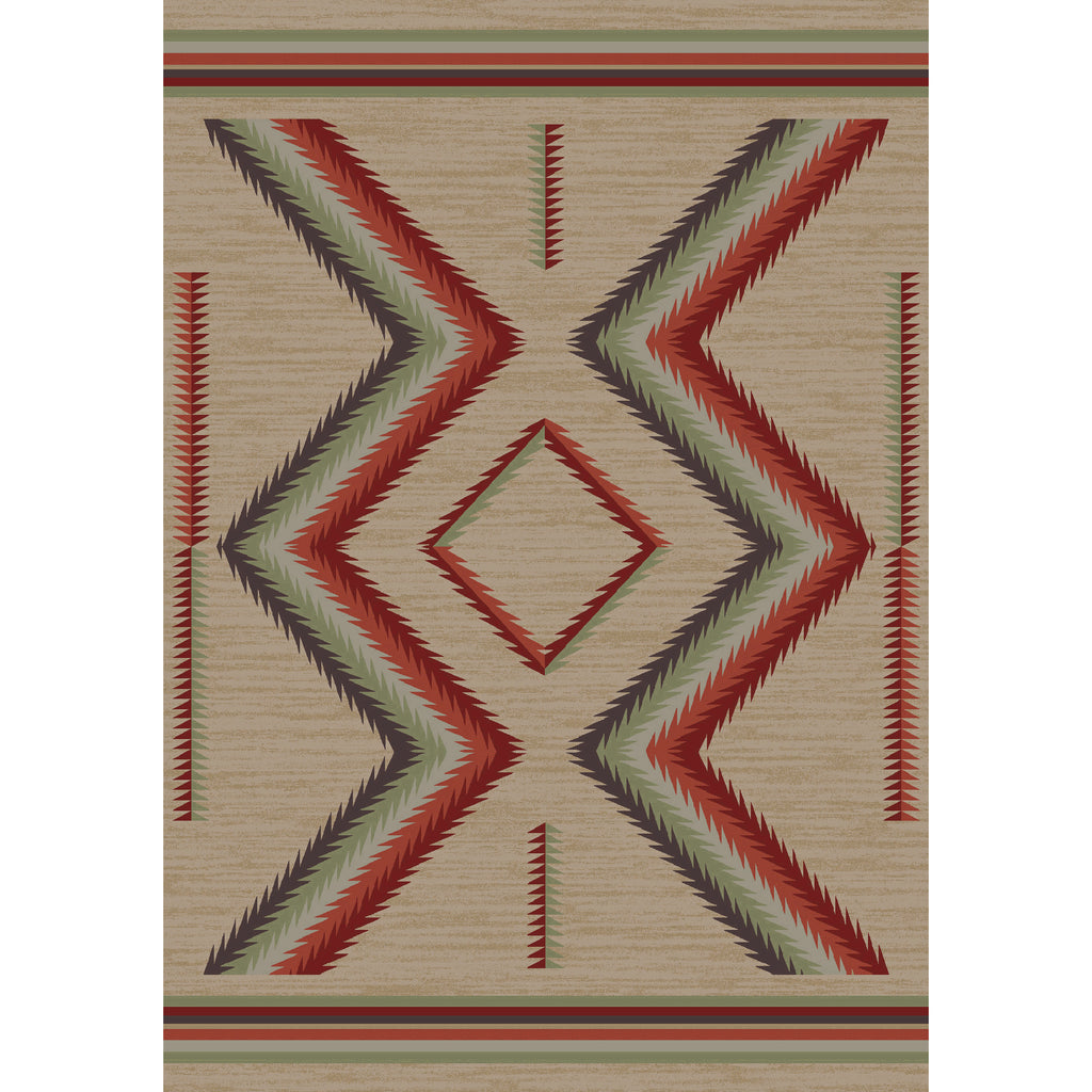 Image of an area rug, Hour Glass - Fall