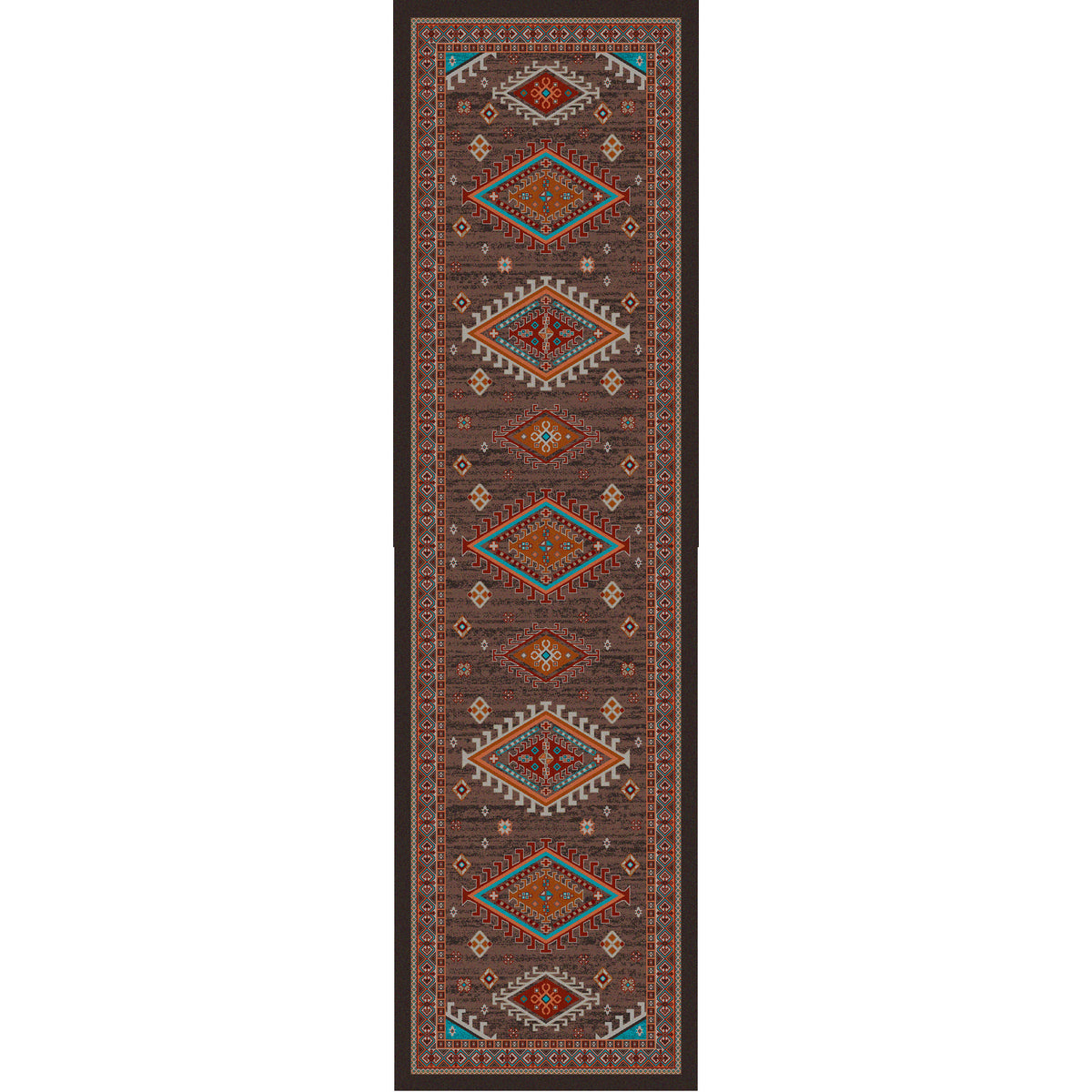 Image of an area rug, Persian Southwest - Brown