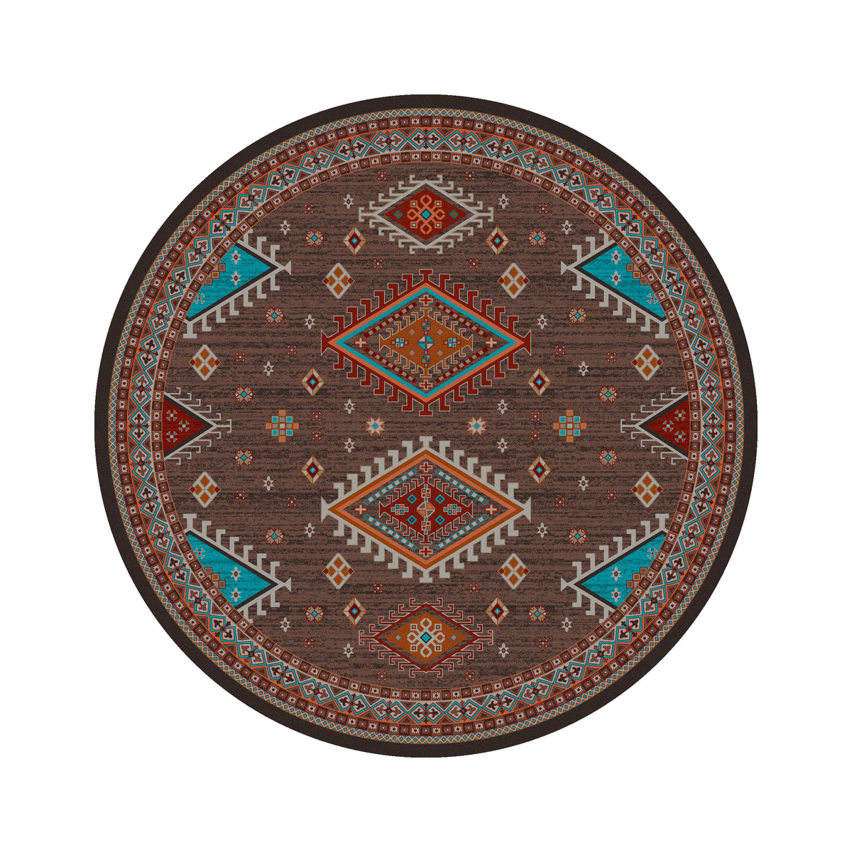 Image of an area rug, Persian Southwest - Brown