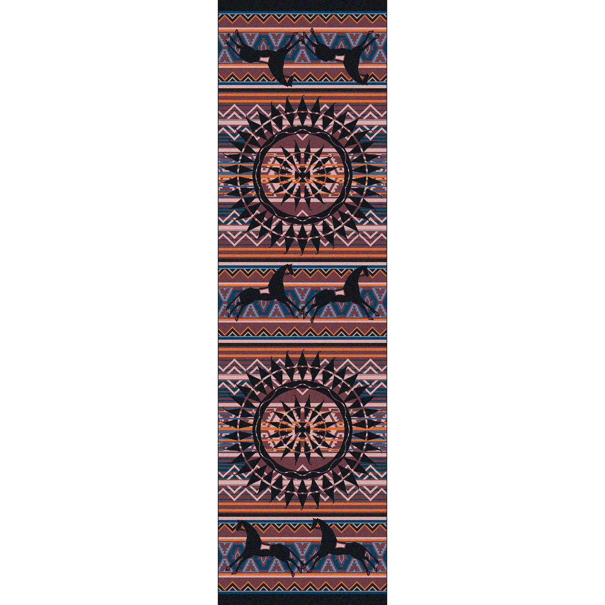 Image of an area rug, Ghost Rider - Plum