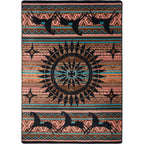 Image of an area rug, Ghost Rider - Turquoise