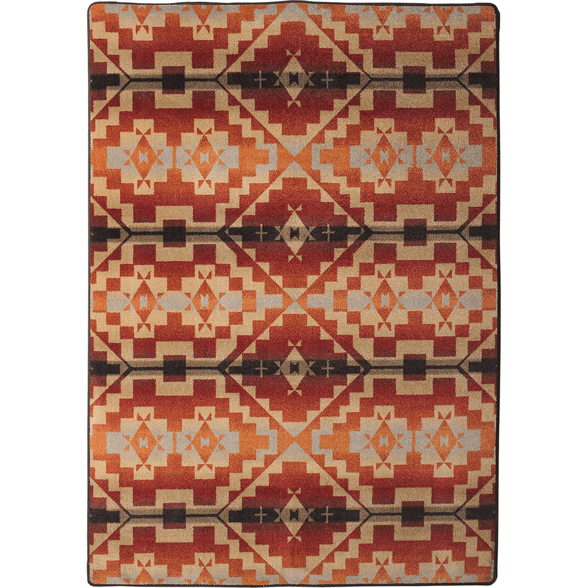 Image of an area rug, Life Path - Fire