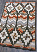Image of an area rug, Shake Your Shawl - Harvest