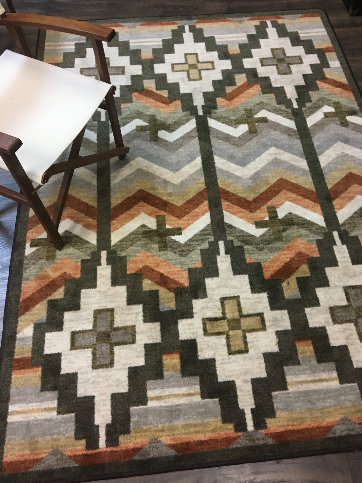 Image of an area rug, Shake Your Shawl - Harvest