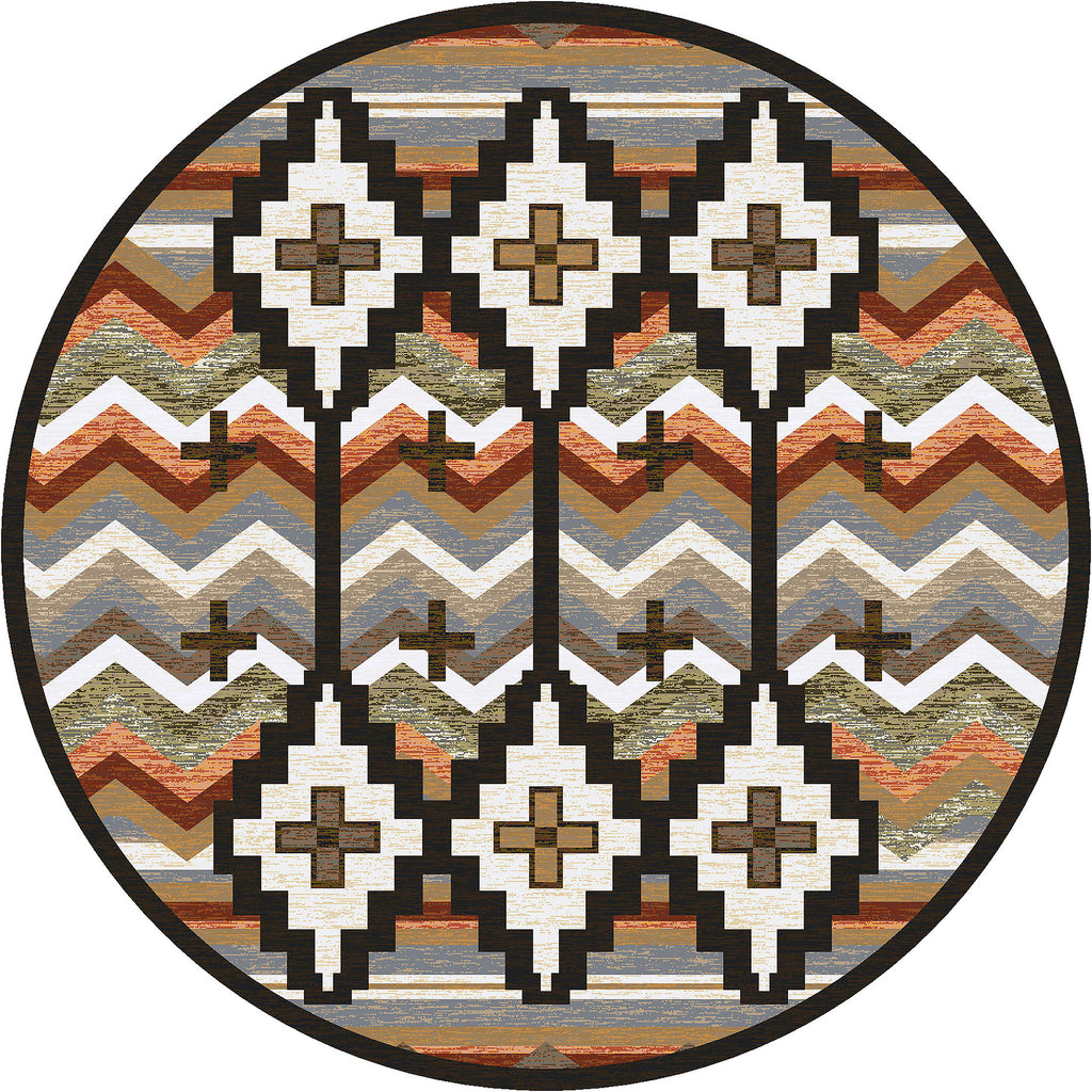 Image of an area rug, Shake Your Shawl - Harvest