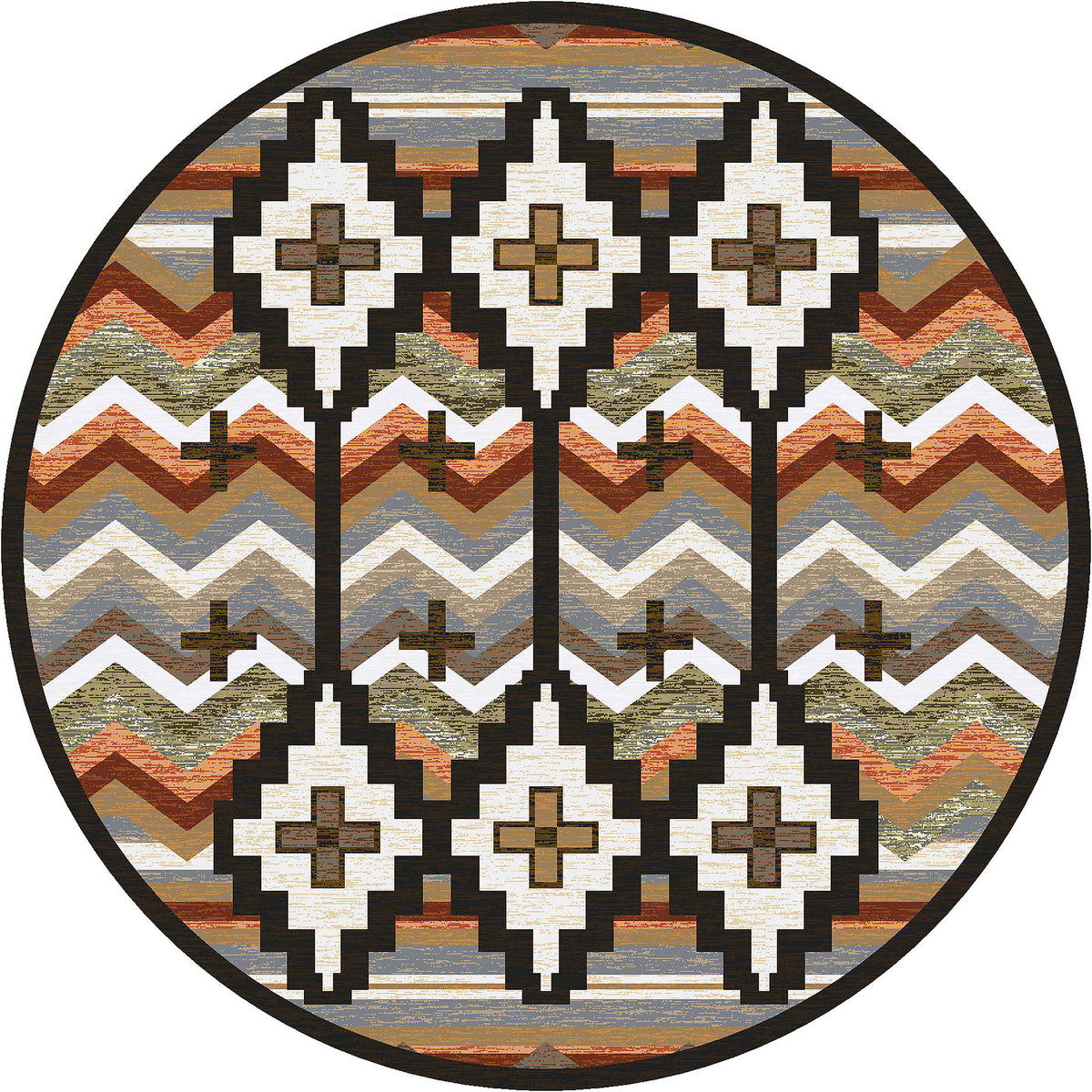 Image of an area rug, Shake Your Shawl - Harvest