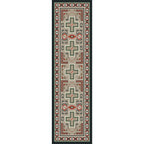 Image of an area rug, Saw Tooth - Raincloud