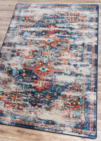 Image of an area rug, Persia - Distressed Wildflower