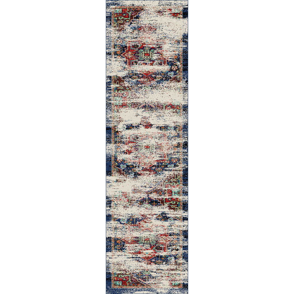 Image of an area rug, Persia - Distressed Wildflower