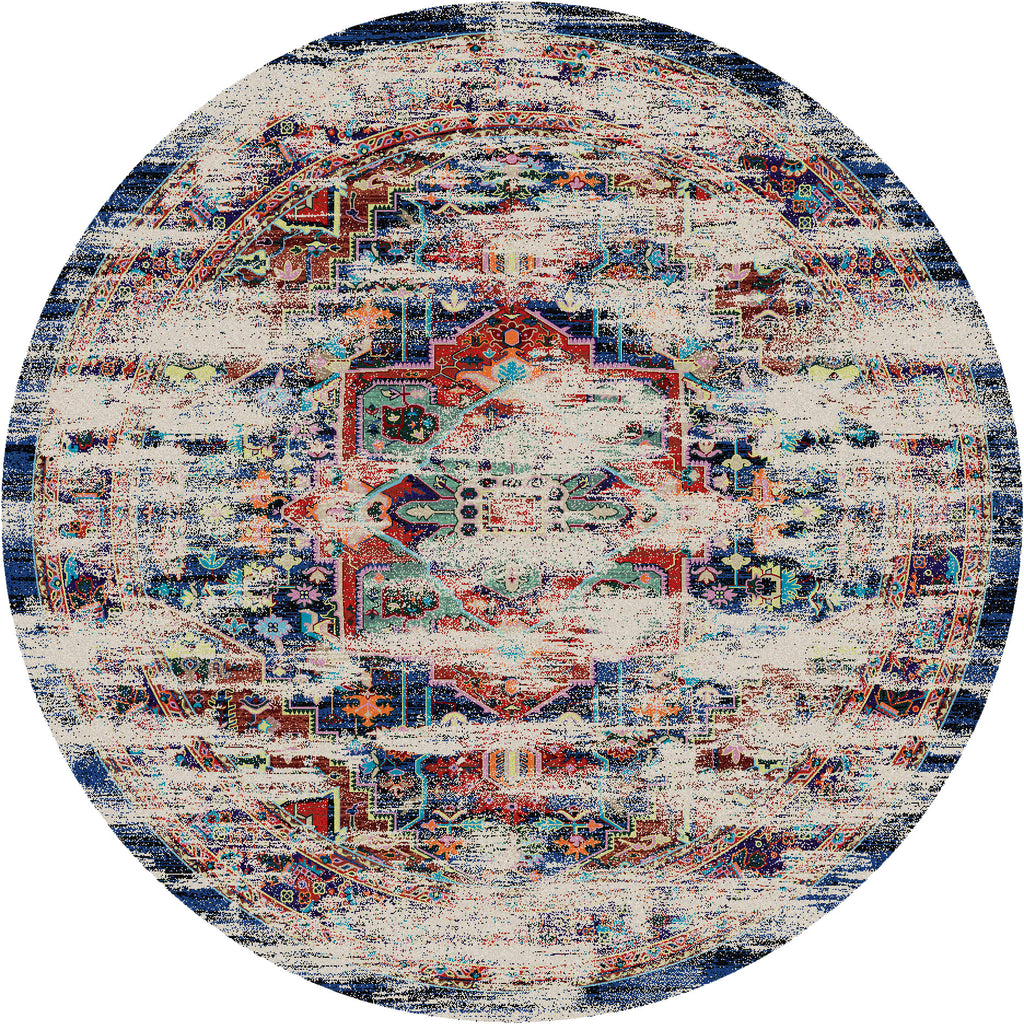Image of an area rug, Persia - Distressed Wildflower
