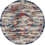 Image of an area rug, Persia - Distressed Wildflower