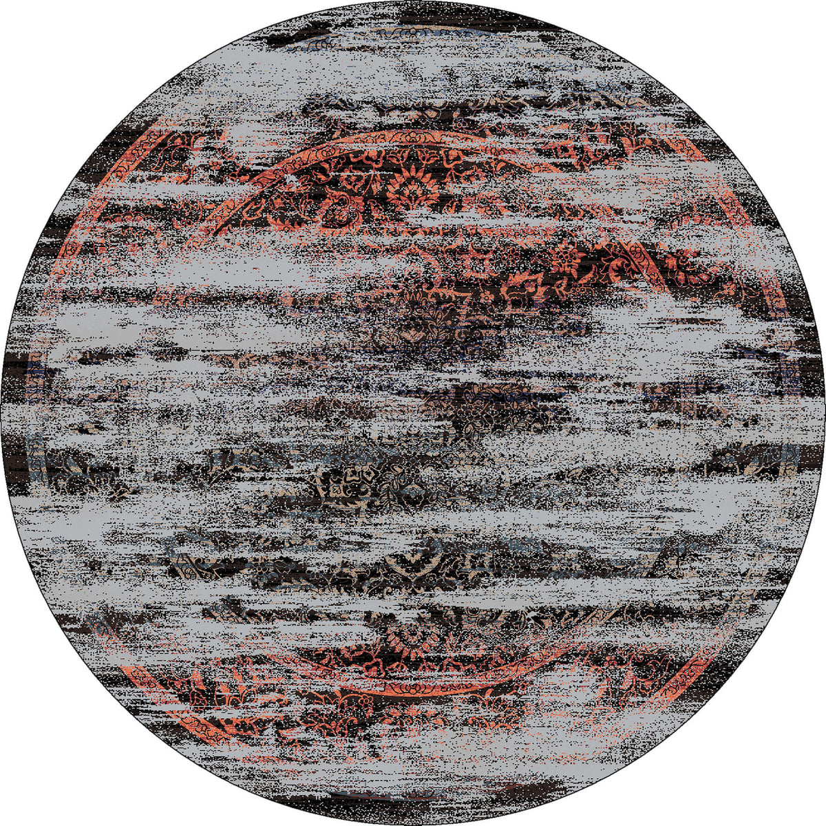 Image of an area rug, Montreal - Distressed Elements
