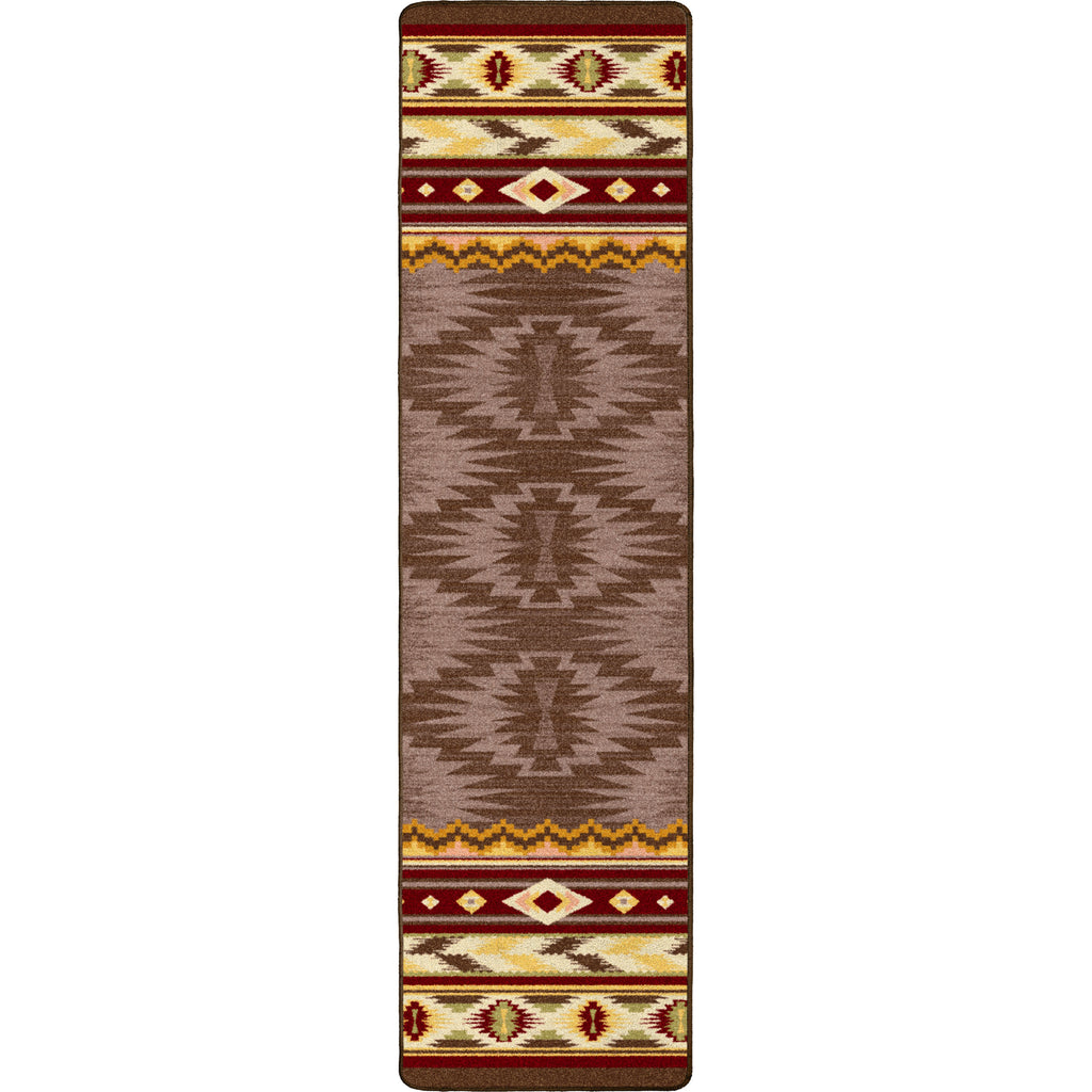 Image of an area rug, Cinnabar - Star