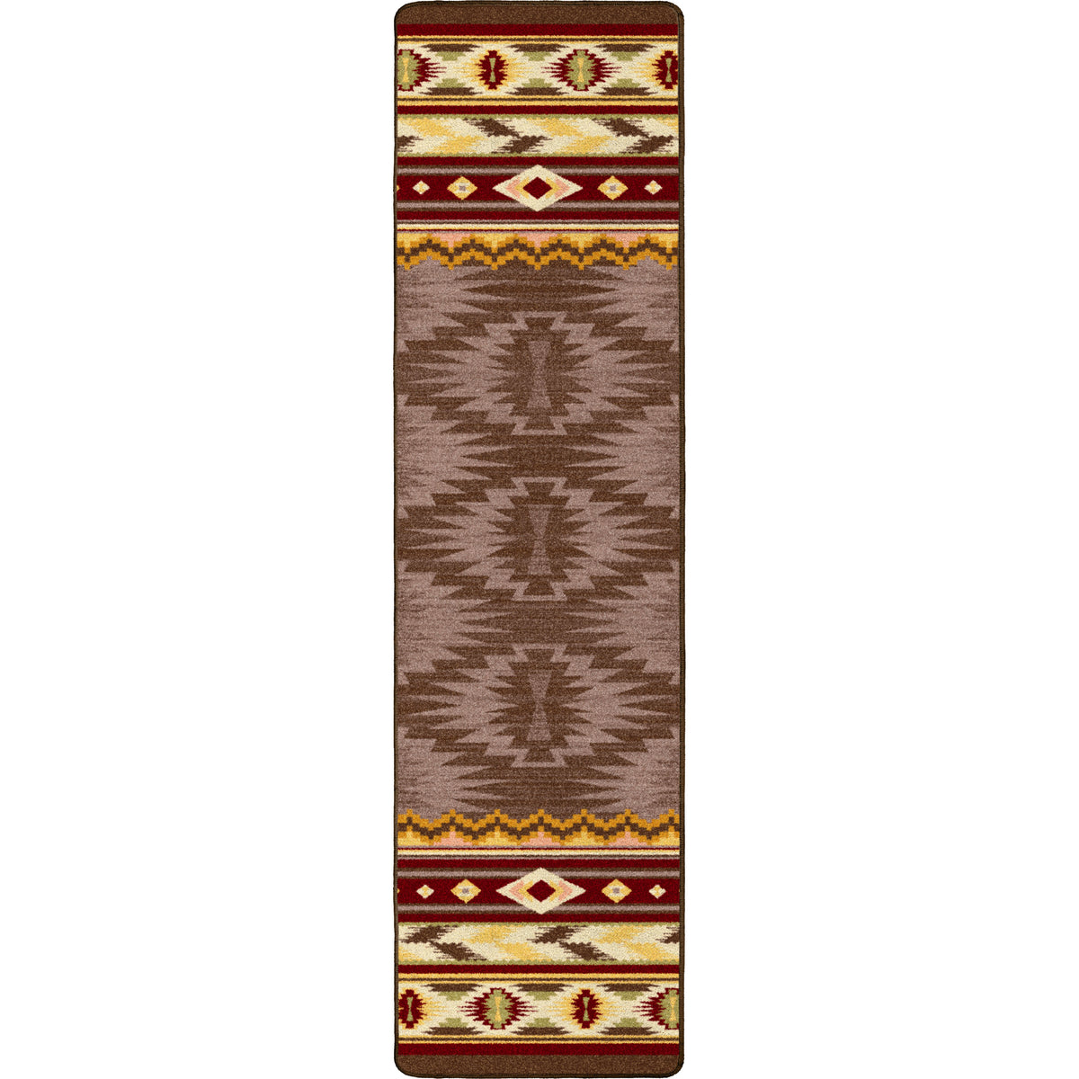 Image of an area rug, Cinnabar - Star