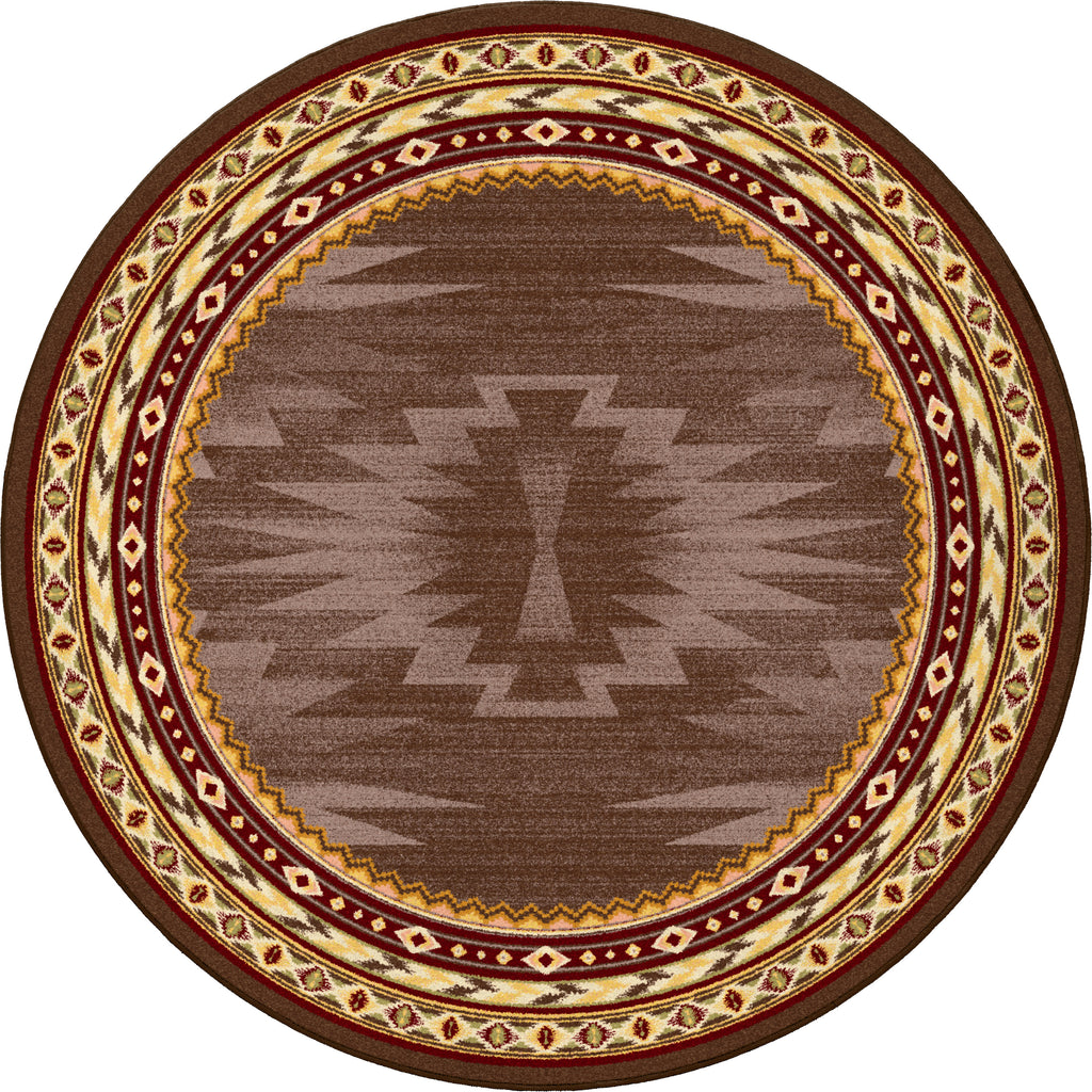 Image of an area rug, Cinnabar - Star