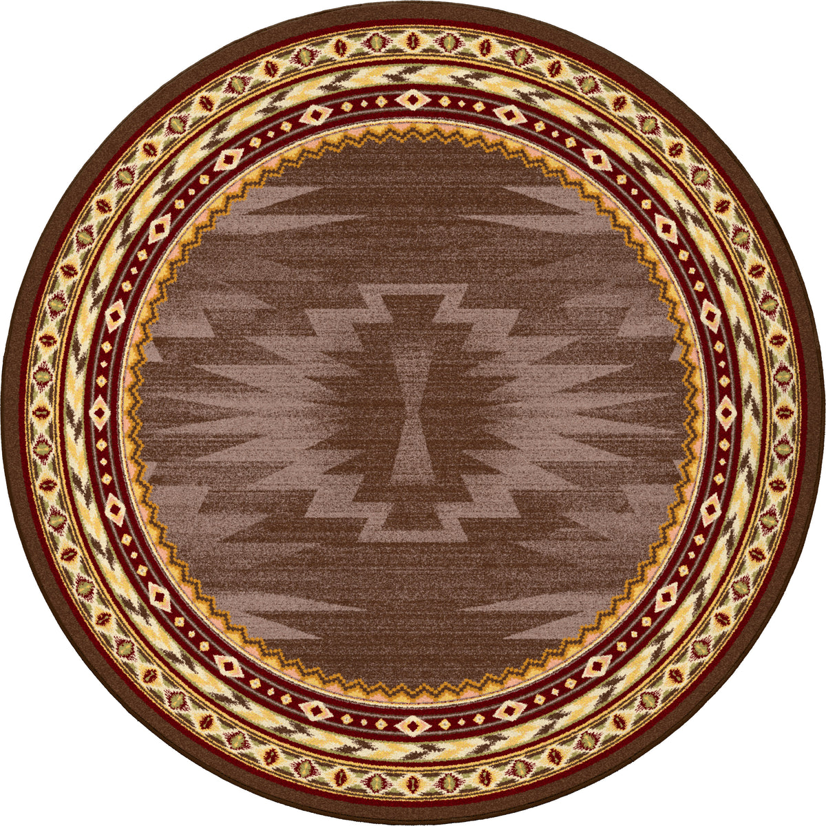 Image of an area rug, Cinnabar - Star