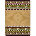 Image of an area rug, Cinnabar - Tan