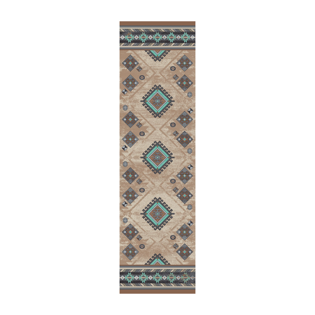 Image of an area rug, Wild Whiskey - Mint