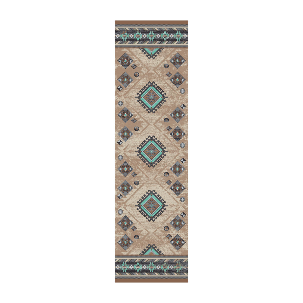 Image of an area rug, Wild Whiskey - Mint