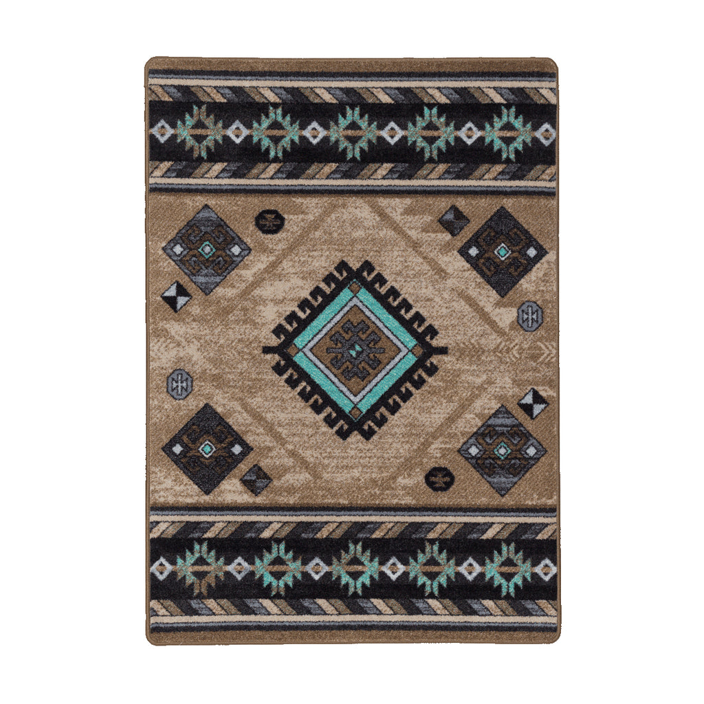 Image of an area rug, Wild Whiskey - Mint