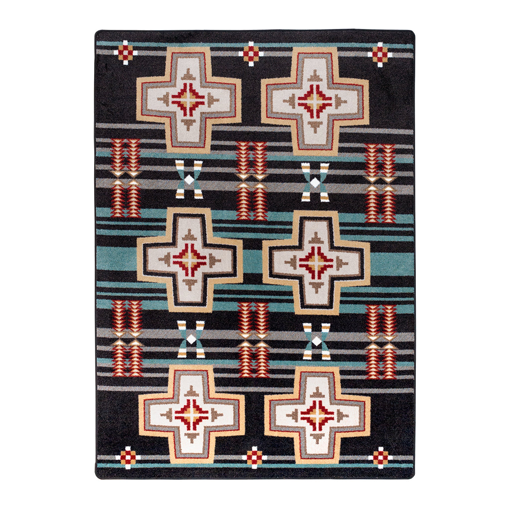 Image of an area rug, Grand River - Black