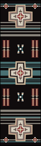 Image of an area rug, Grand River - Black