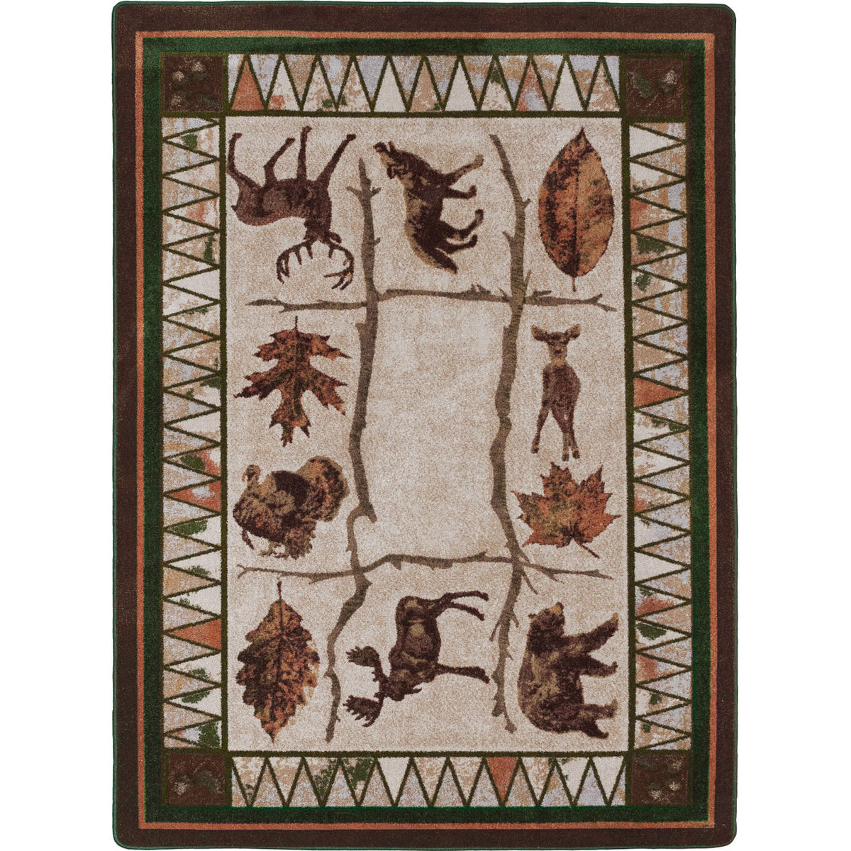 Image of an area rug, Homeland - Forest