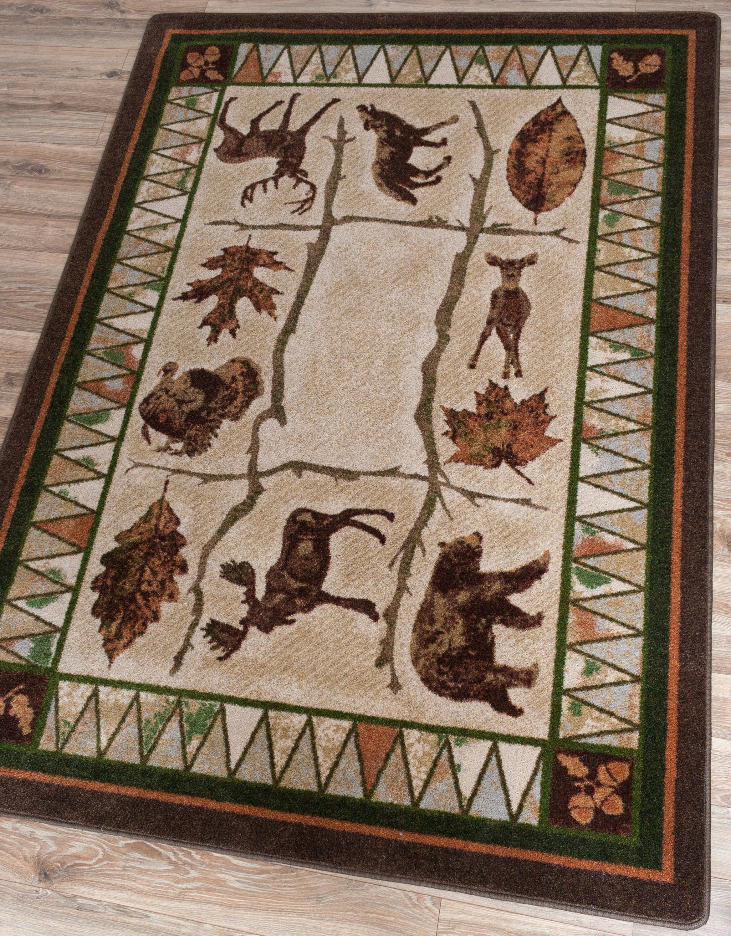 Image of an area rug, Homeland - Forest