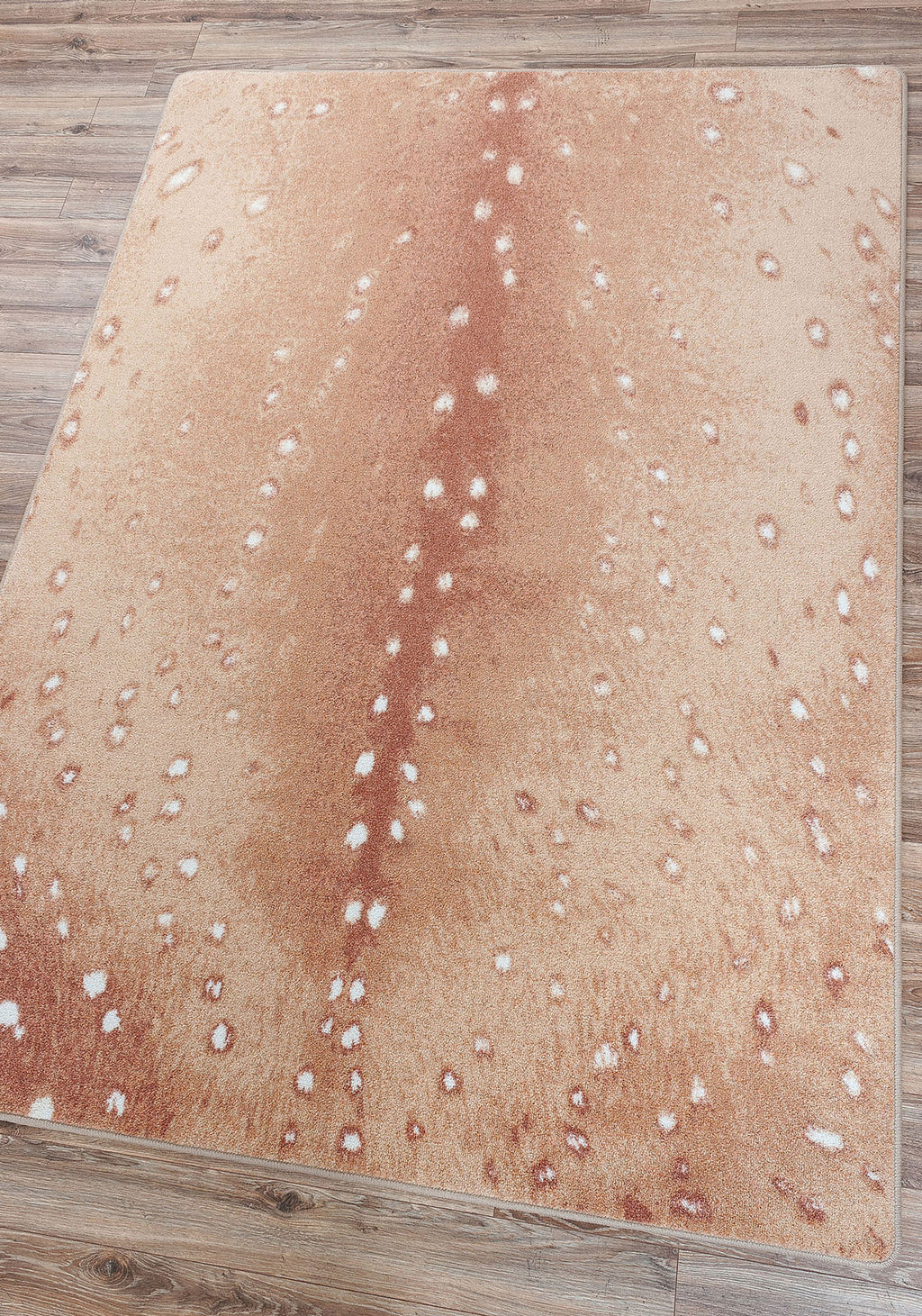 Image of an area rug, Spotted Hide - Blush