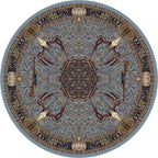Image of an area rug, Trophy Room - Blue