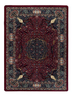 Image of an area rug, Trophy Room - Burgundy