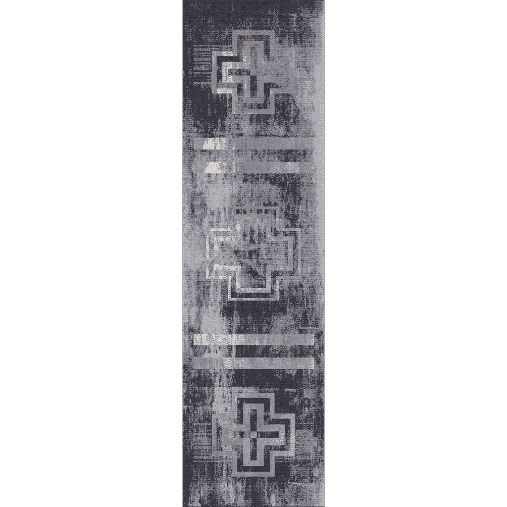 Image of an area rug, Distressed Bounty - Asphalt
