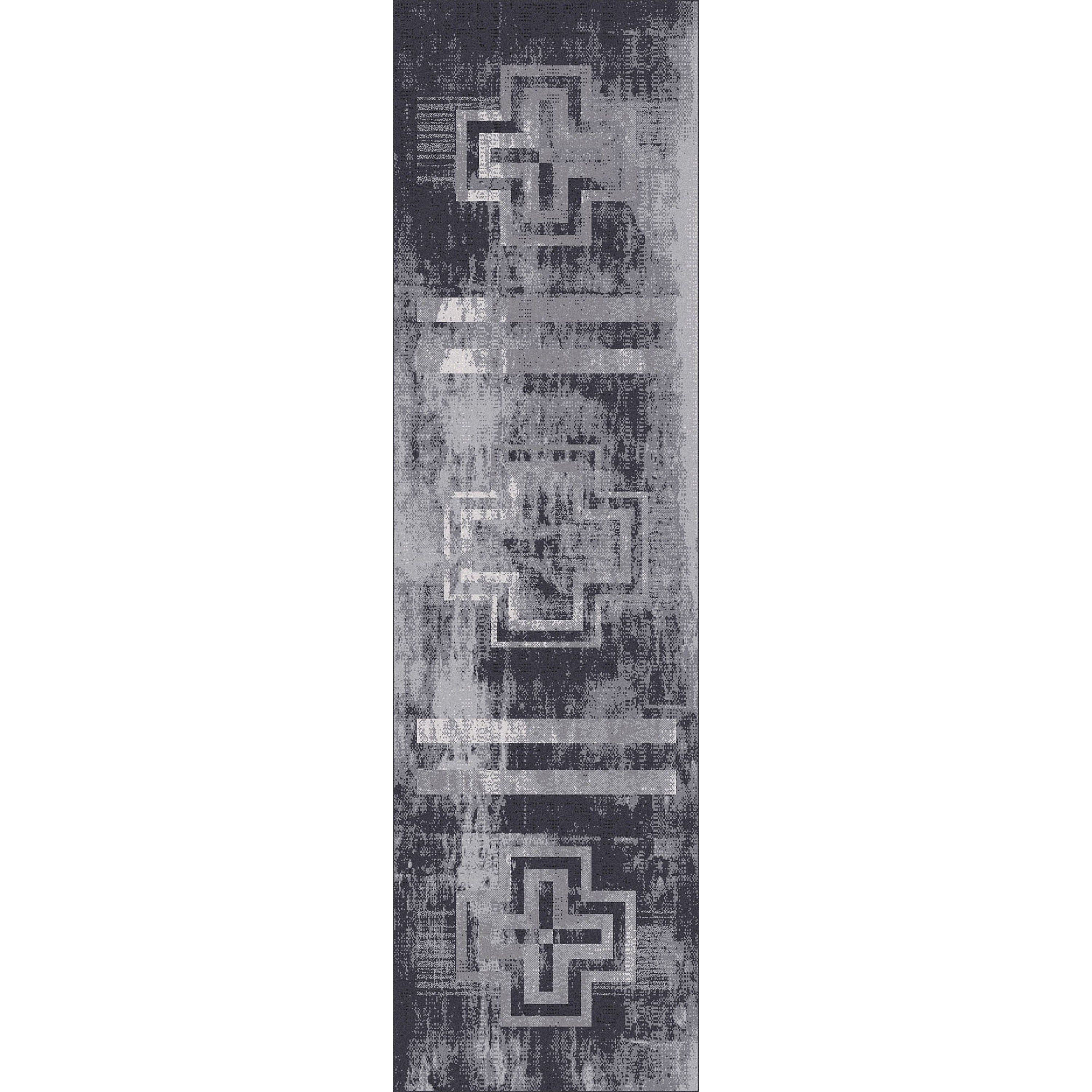 Image of an area rug, Distressed Bounty - Asphalt