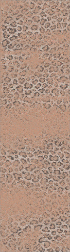 Image of an area rug, Snow Leopard - Distressed Blush