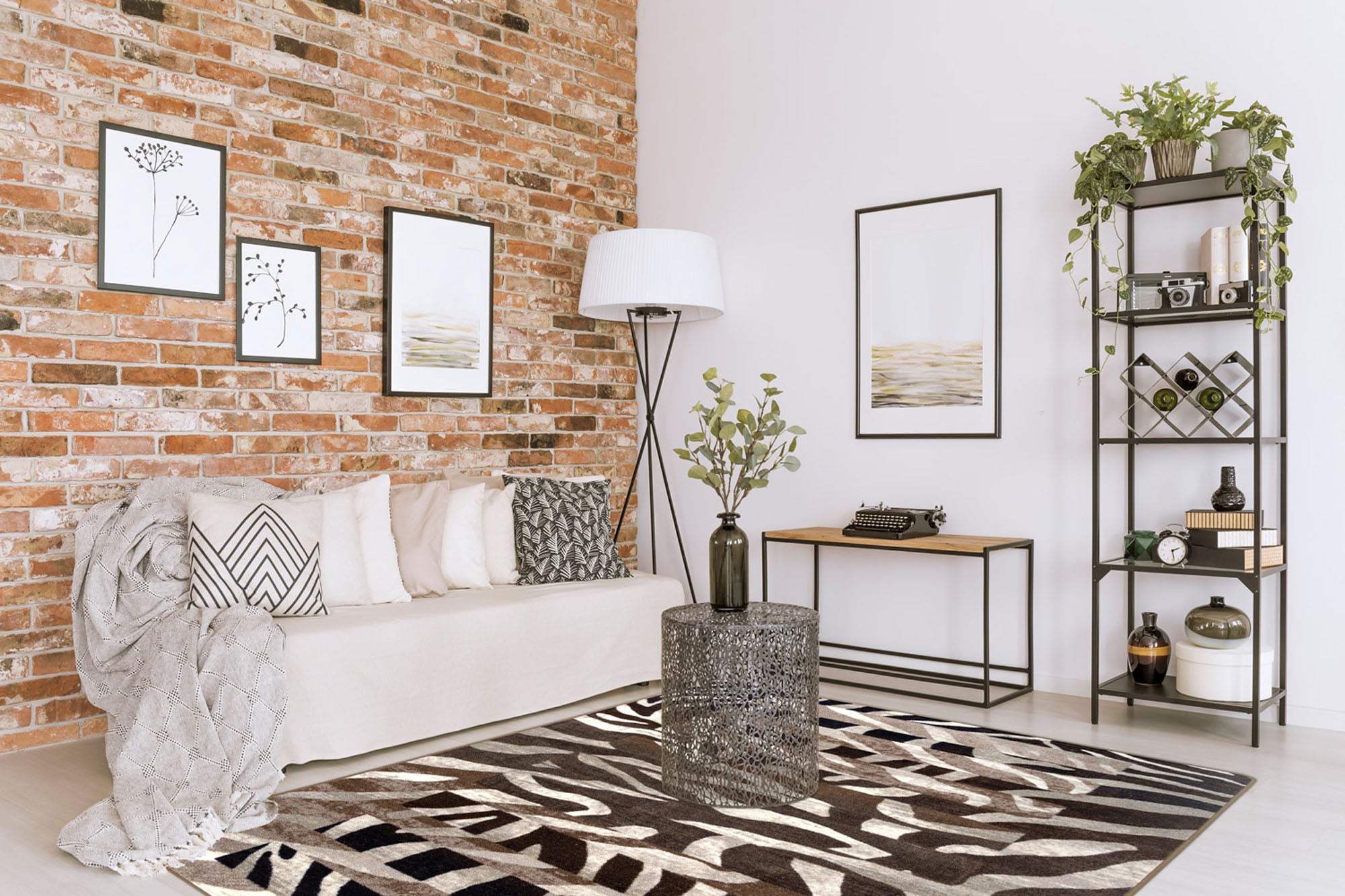 Image of an area rug, Levels - Zebra