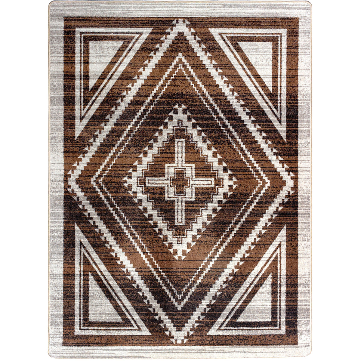Image of an area rug, Rim Shot - Earthen