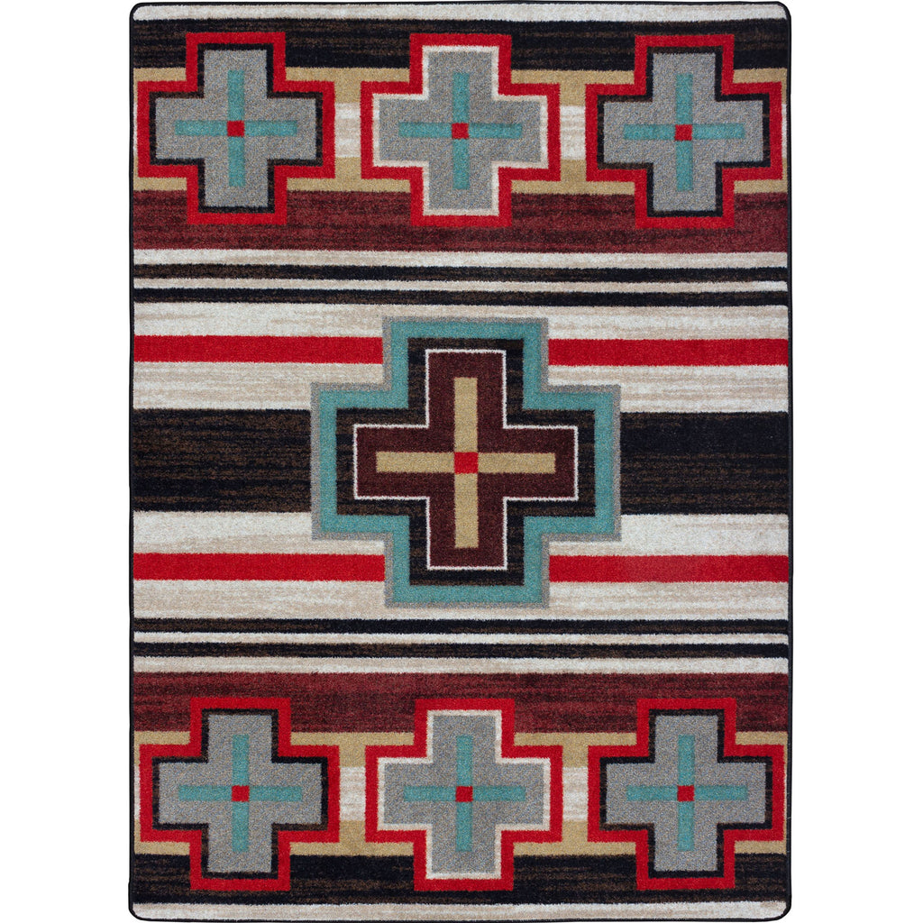 Image of an area rug, Cross Roads - Fuego
