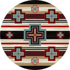 Image of an area rug, Cross Roads - Fuego