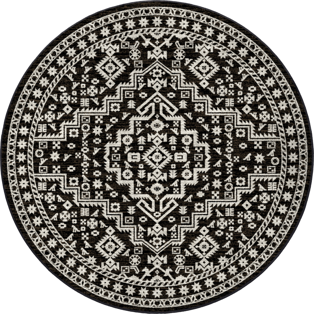 Image of an area rug, Cordova - Chocolate