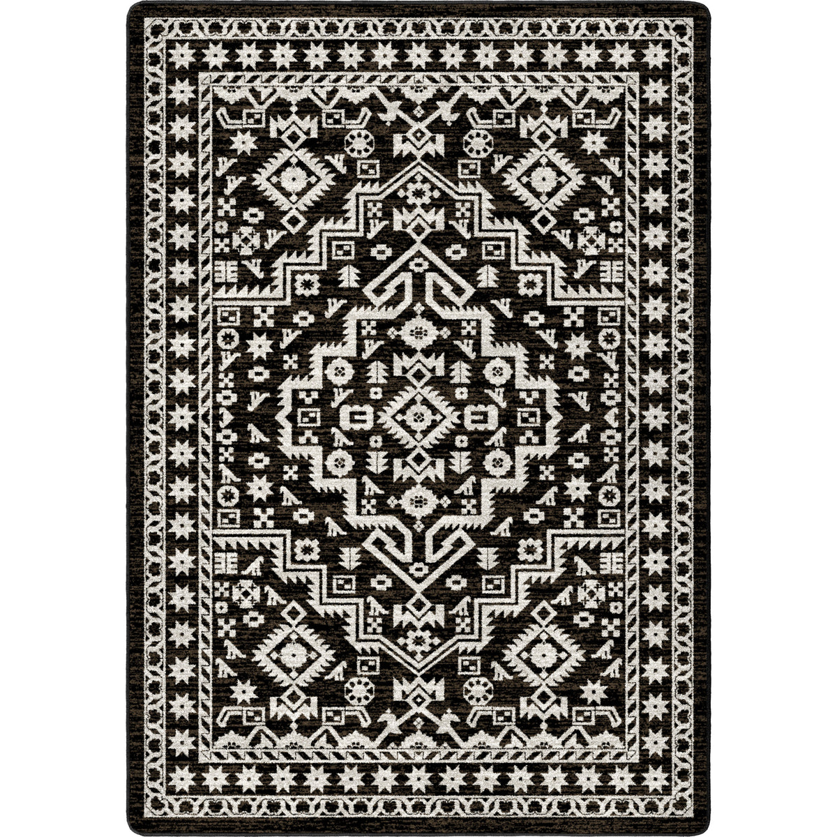 Image of an area rug, Cordova - Chocolate