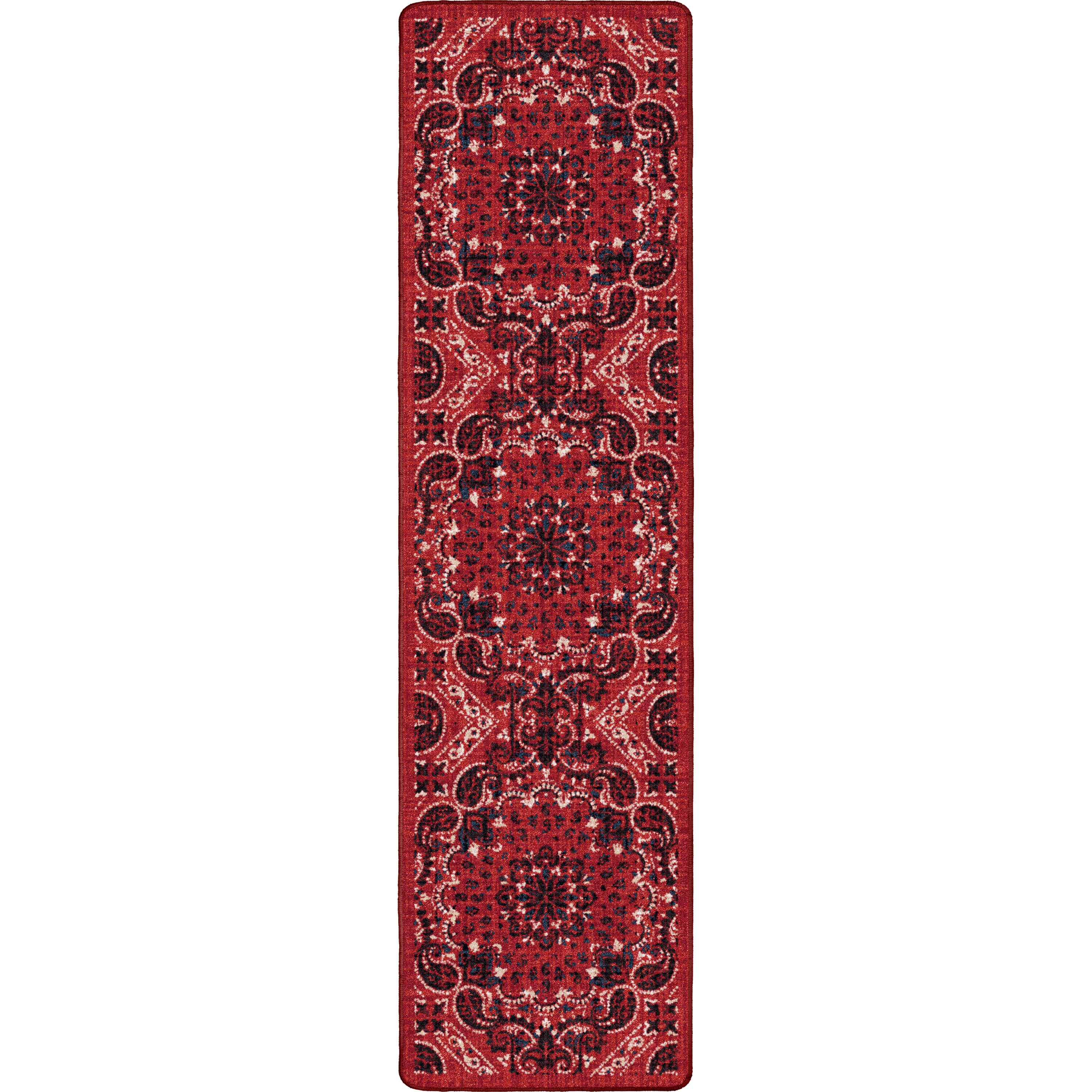 Image of an area rug, Kerchief - Rodeo Red