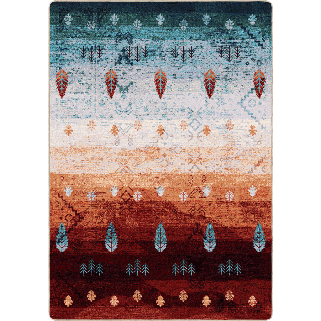 Image of an area rug, Brushfire - Autumnscape
