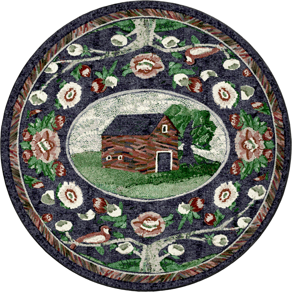 Image of an area rug, Home Sewn - Midnight
