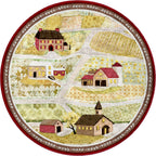 Image of an area rug, Summer Fields - Quilt